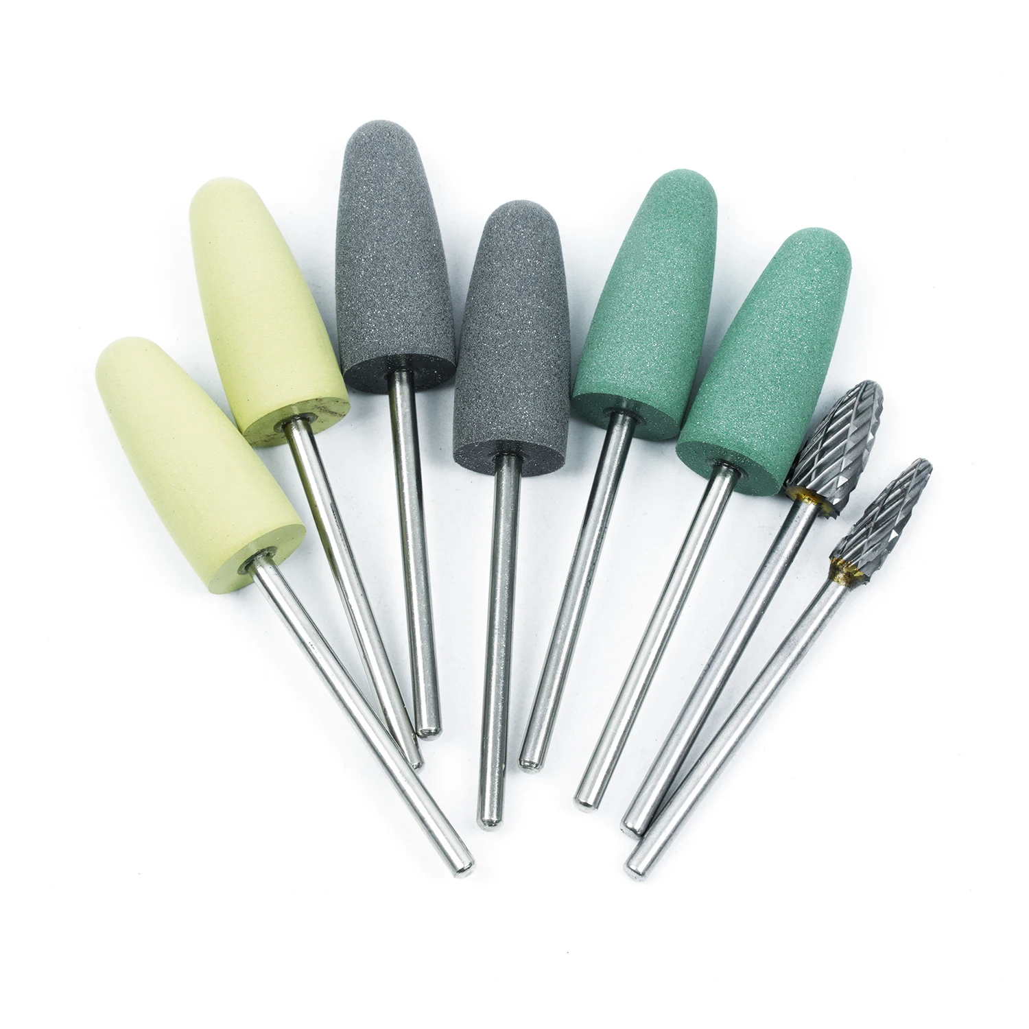 8 unids/set JOLANT Base  resina Dental Kit  fresas  pulido acrílico pulidor  taladro HP rotativo
