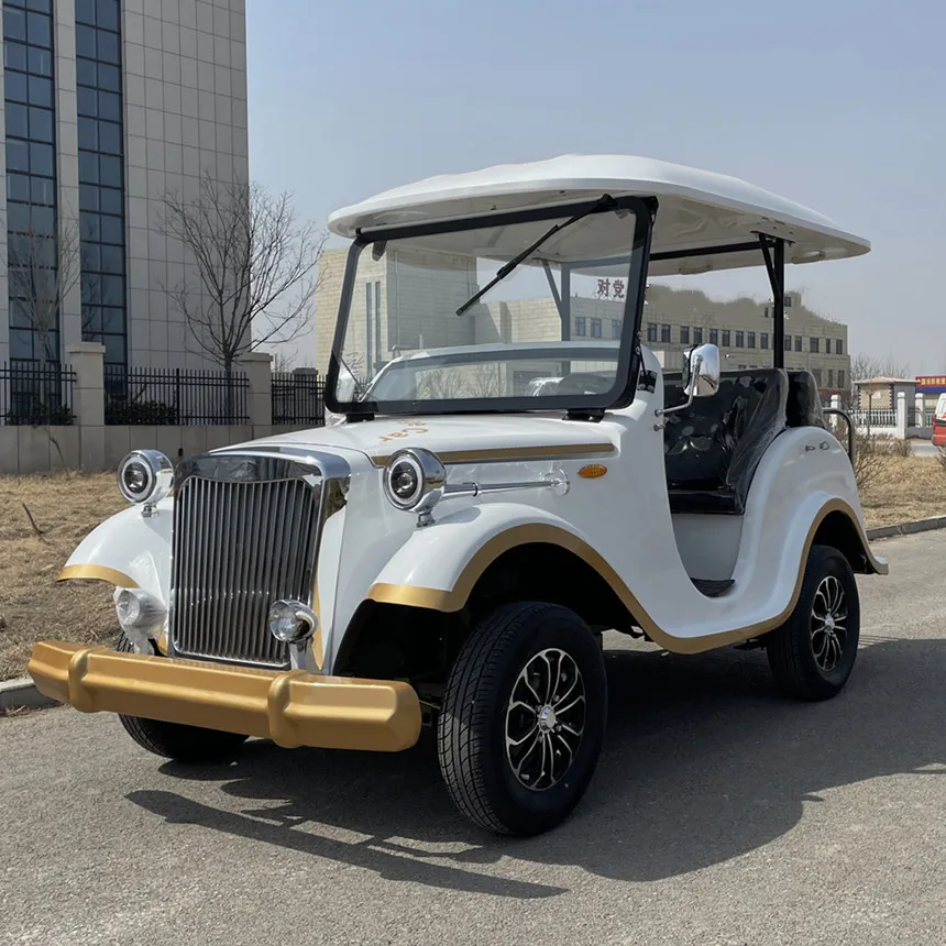 Electric Passenger Car Electric Golf Cart Club Car Lightweight Modification Kit Gas Engine Electric Classic Car 6 Seaters