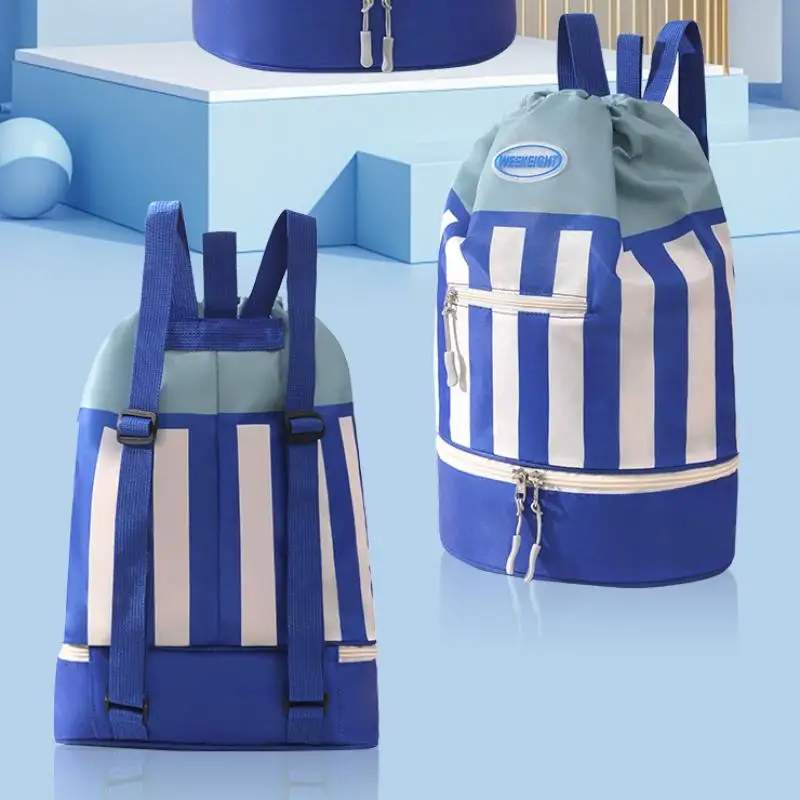 

1PCS Waterproof Backpack Portable Toiletries Storage Bag Wet Dry Separation Carry On Bag Outdoor Sports Gear Organizer