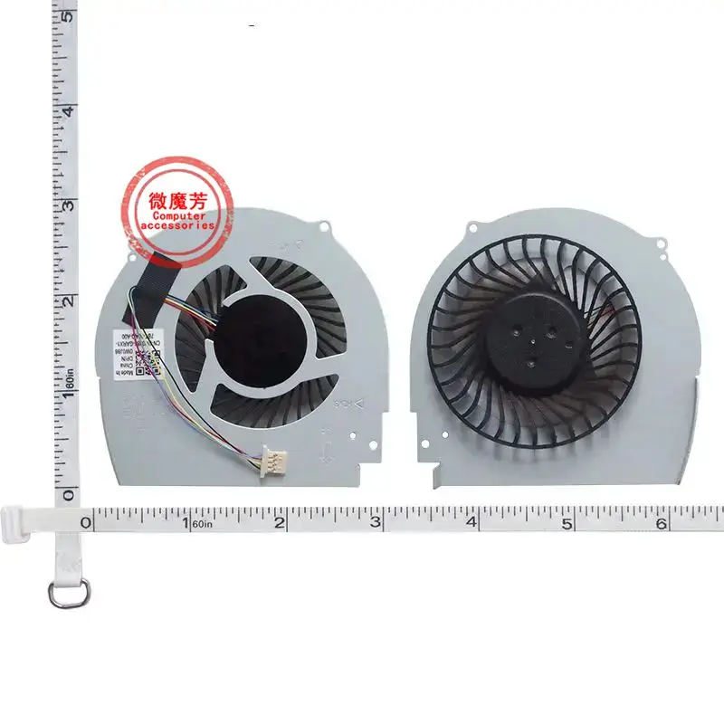 Laptop CPU GPU cooling fan Cooler radiator for Dell Inspiron INS15 7566 7567 15 7000 0147DX 0NWW0W DC28000IMF0 DC28000IOF0