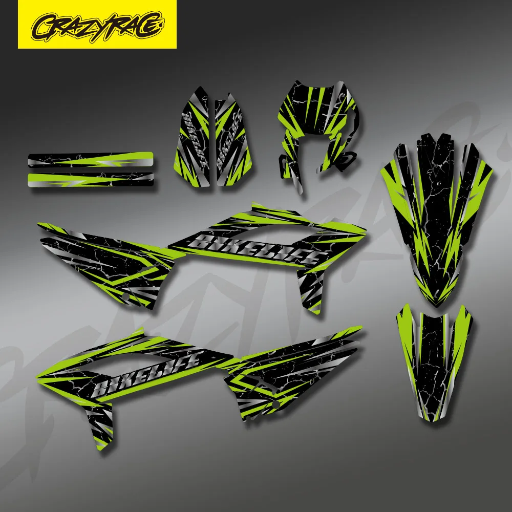 Motocross Backgrounds Graphics Decals Sticker Kits For Beta RR 50 MOTARD TRACK 2021 2022 2023 Number Name Custom Decoration
