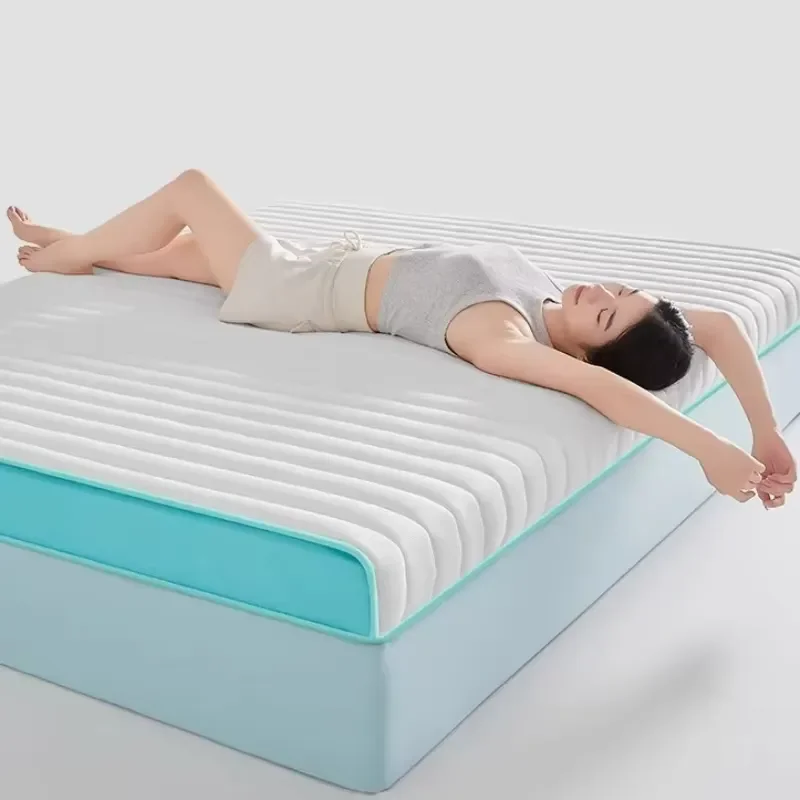 Foldable Latex Memory Foam Mattress Topper 120x200 150x200 180x200 200x220cm Comfortable Sponge Bed Mat for Bedroom Furniture
