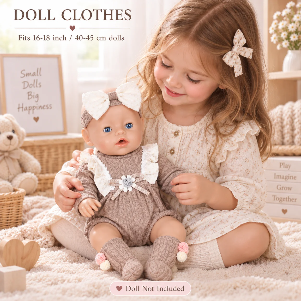 Poppenkleding set voor 16-18 i - Baby Clothing 1 Year Old recensie en prijs