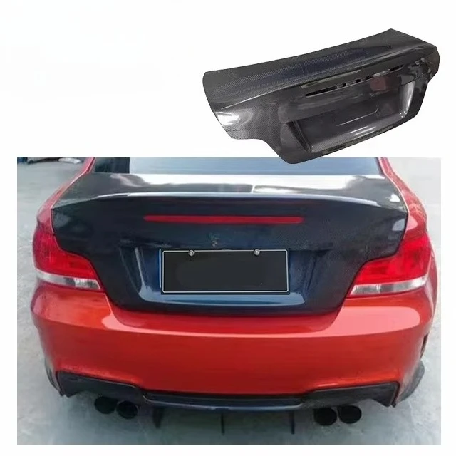 

For BMW E82 E88 Carbon Trunk Body Kit Carbon Fiber E82 E88 CSL Rear Trunk Cover