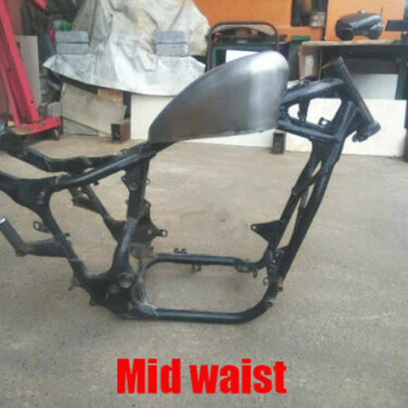 Unpainted 9L Motorcycle Petrol Gas Fuel Tank w/ Cap Tank Box For HONDA VLX400 600 Steed400 600 VLX Steed 400