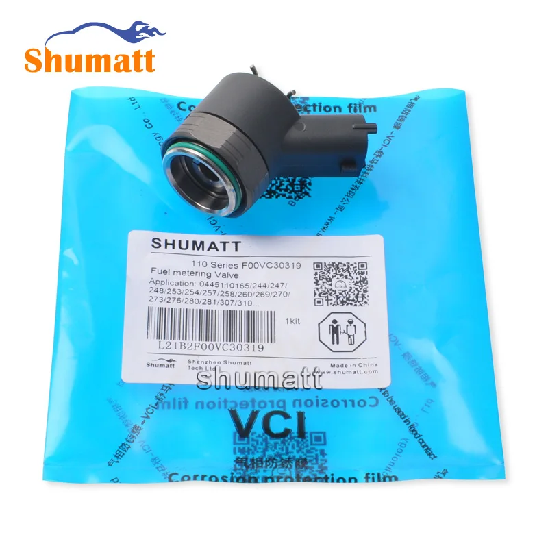 Válvula Solenoide Common Rail F00VC30319 para inyector de combustible Serie 110 F 00V C30 319 Grupo de conexión magnética del inyector