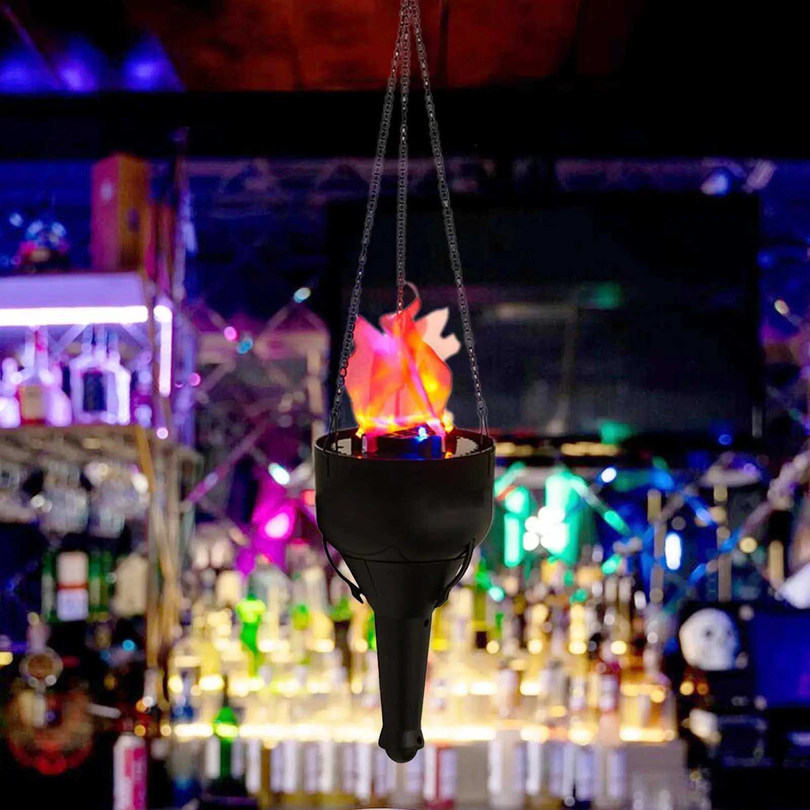 Fake Flame Lamp Unique Night Light Simulation Brazier Multifunction Props Landscape Lighting LED Torch Effect Light Decor