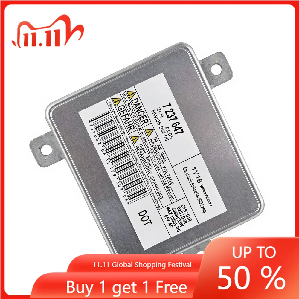 63117237647 W003T20071 HID Xenon Ballast Control Unit Module D1S For BMW X1 E84 E90 F10 F11 F01 F07 7237647 7318327  63117318327