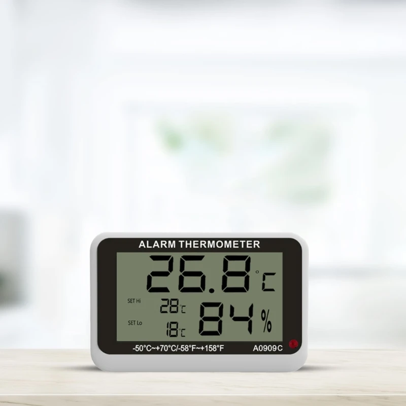 Lcd digital termômetro higrômetro temperatura interior medidor umidade dropship