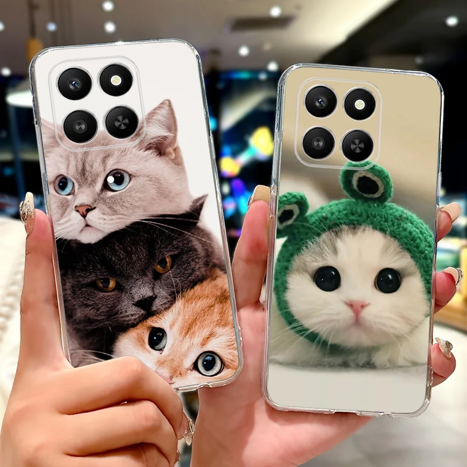 For Honor 400 Smart 5G Case LGN-NX1 Luxury Painted Cover Soft Slim Phone Case For Honor X7d 4G HonorX7d 5G Honor400 Smart Fundas