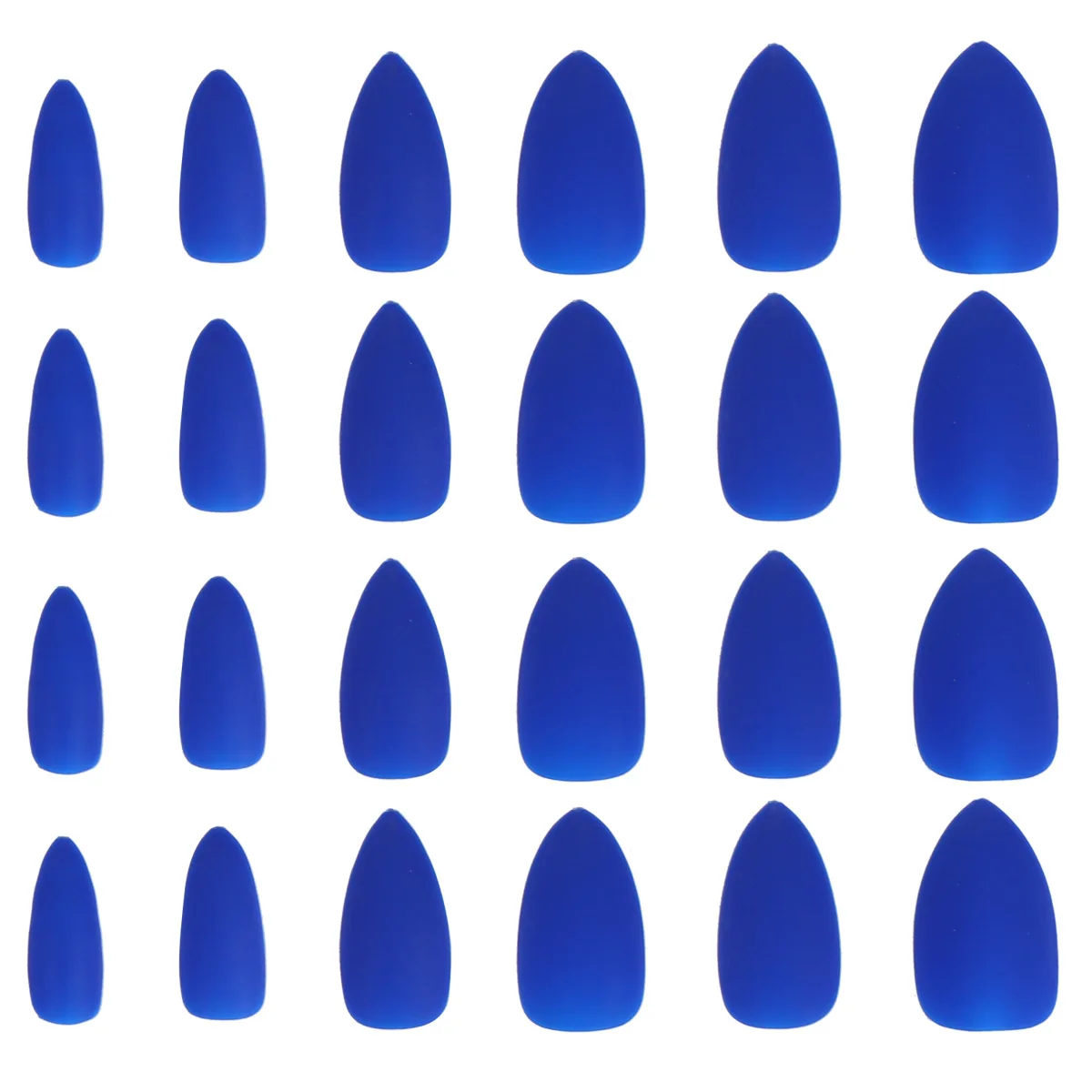 

24 Pcs False Nails Fake Tip Decals Stickers Artificial Woman's Decoration Women