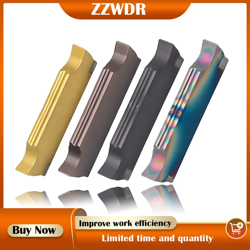 

ZZWDR MGGN200 MGGN300 MGGN400 JM WM1030 WM1020 Turning Tool Grooving Inserts Blade High Quality MGGN Lathe Tools