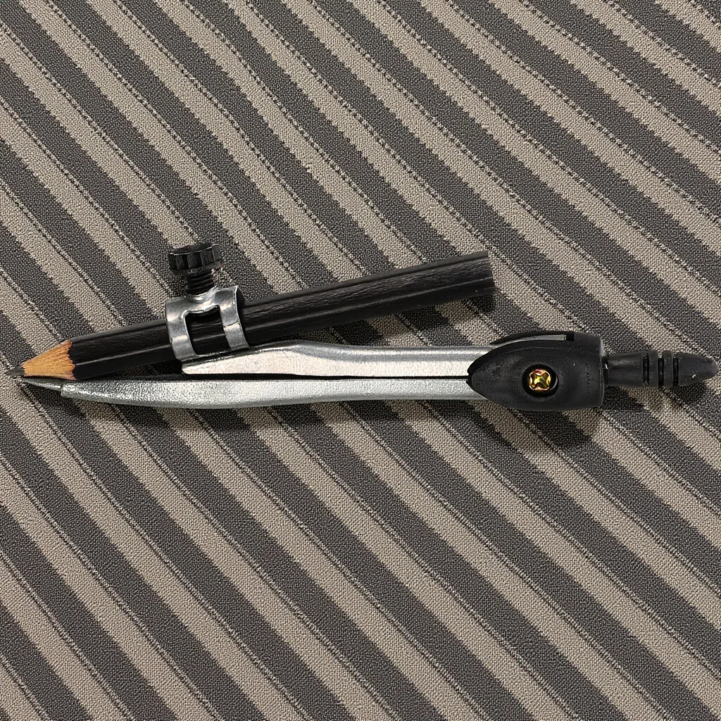 Metal Precision Compass for Drafting Drawing Geometry Math Tool Student Kids Professional Woodworking Circle Pencil Set