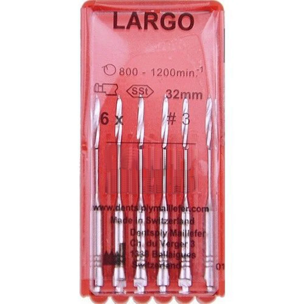 

Dental Endodontic 32mm #3 Largo Peeso Reamers Drills Gates Glidden Rotary Paste Carriers Engine Use SSt Endo Files