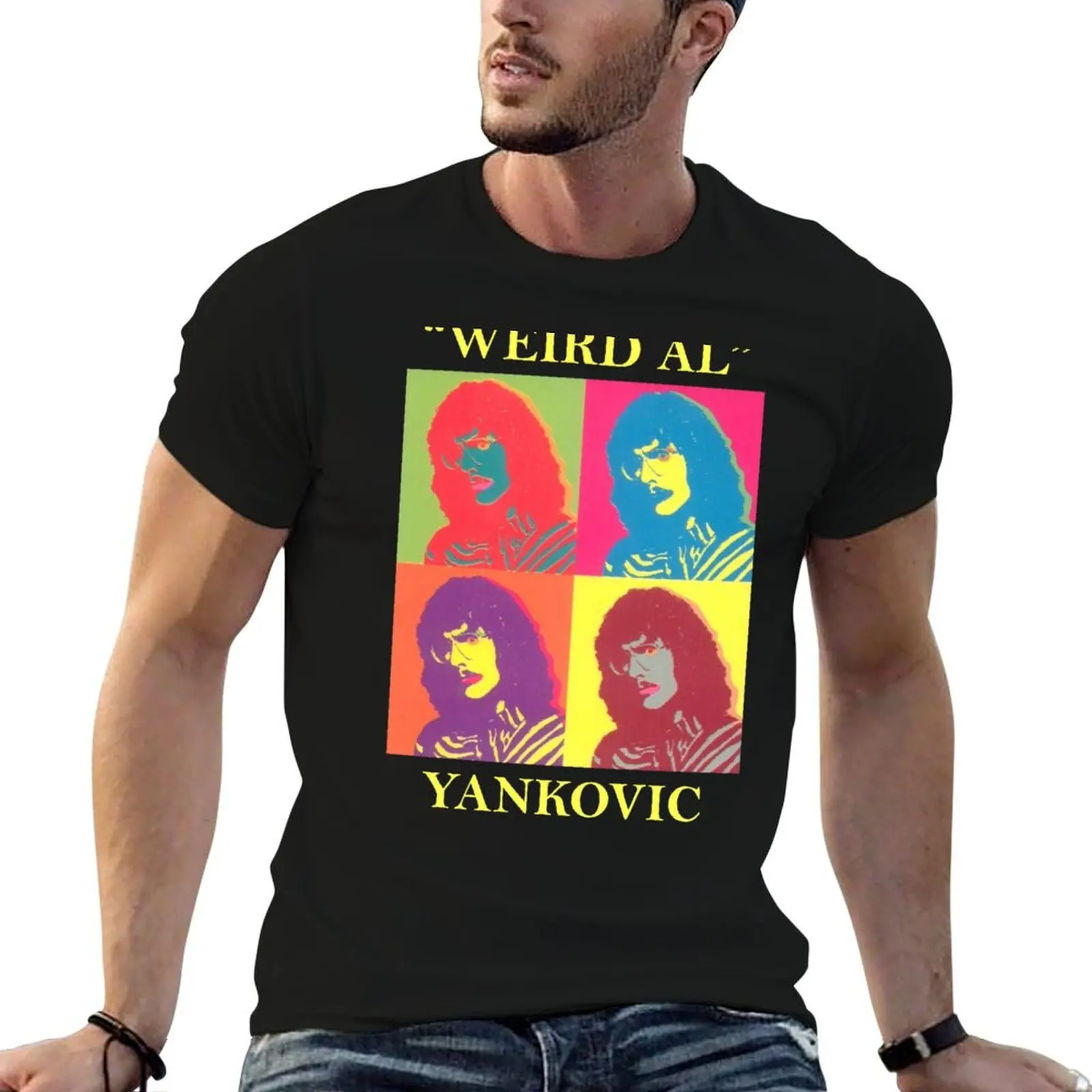 

WEIRD AL YANKOVIC T-Shirt t shirts cotton 100% man t shirts for men t shirts for man graphic vintage T-shirt