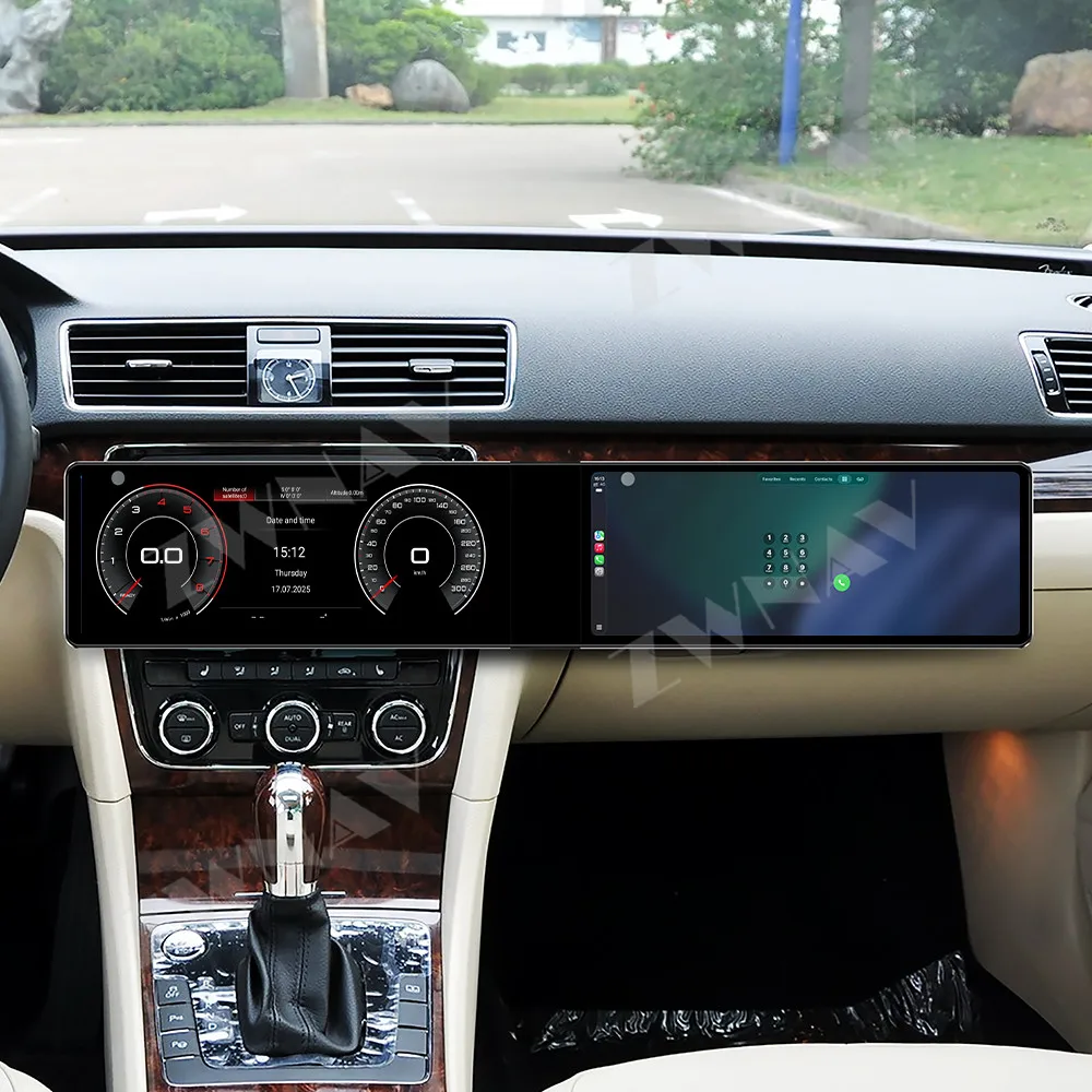 Tela sensível ao toque HD de 12,3 polegadas com Android 13 para Honda Fit 2013-2015, GPS automotivo, reprodutor multimídia, unidade principal de som a