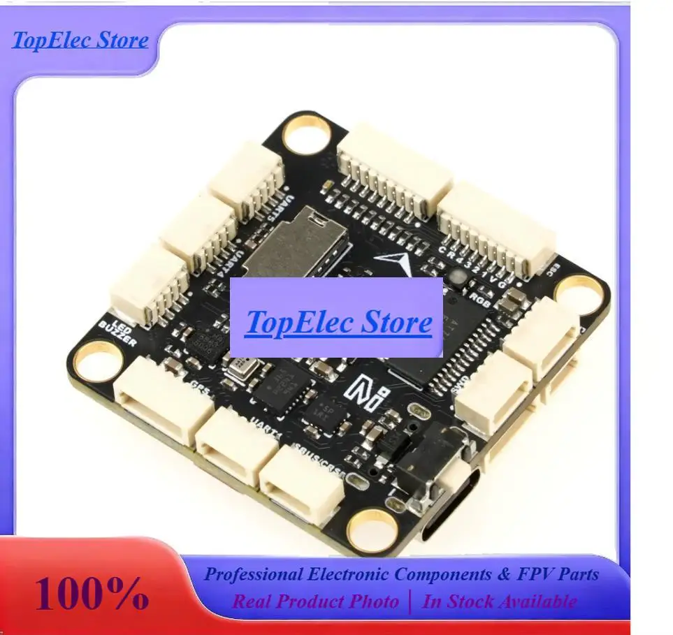 TopessFlyingRC H7D H743 FPV Flight Controller 5V 4A Equipment BEC FC DPS310/SPL06 Version Support Analog/Digital BF/INAV/AP Firm