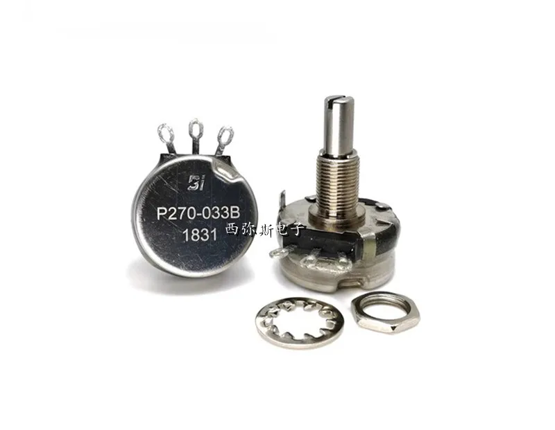 1pcs，Single loop rotary potentiometer，P270-033B，5K，Pedal accelerator