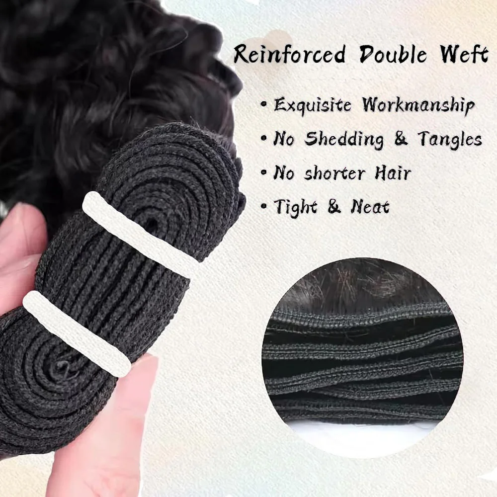 22 بوصة البورمية حزم الشعر البشري المجعد 15A البورمية وصلات شعر خام حزم 100% الشعر البشري أعلى جودة 2-5 أيام التسليم