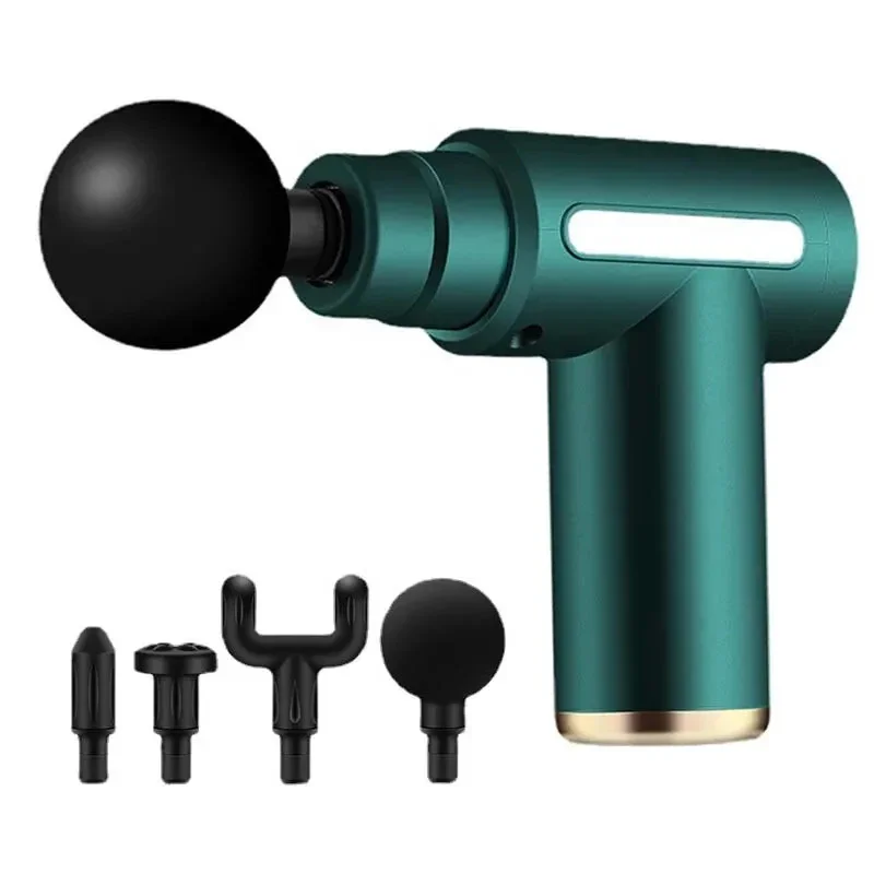 

The new professional grade fascia gun muscle relaxation massager electric vibration massager is optional with digital display