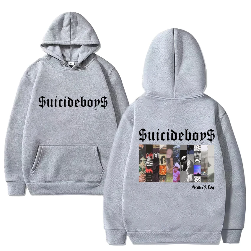 Sweat à capuche imprimé Sunordeboys Group pour hommes et femmes, pull à manches longues, streetwear vintage, hip hop, album décontracté, sourire, unisexe, nouveau, offre spéciale