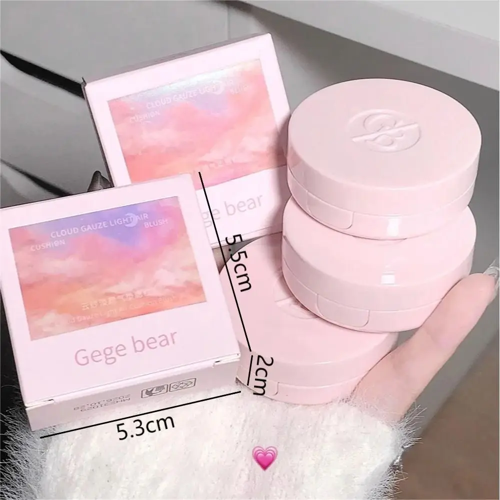 Lasting Air Cushion Blusher New Potato Rubor Brighten Cheek Rouge Blusher Shading Matte Make-up Cosmetics Lip Cheek Eye