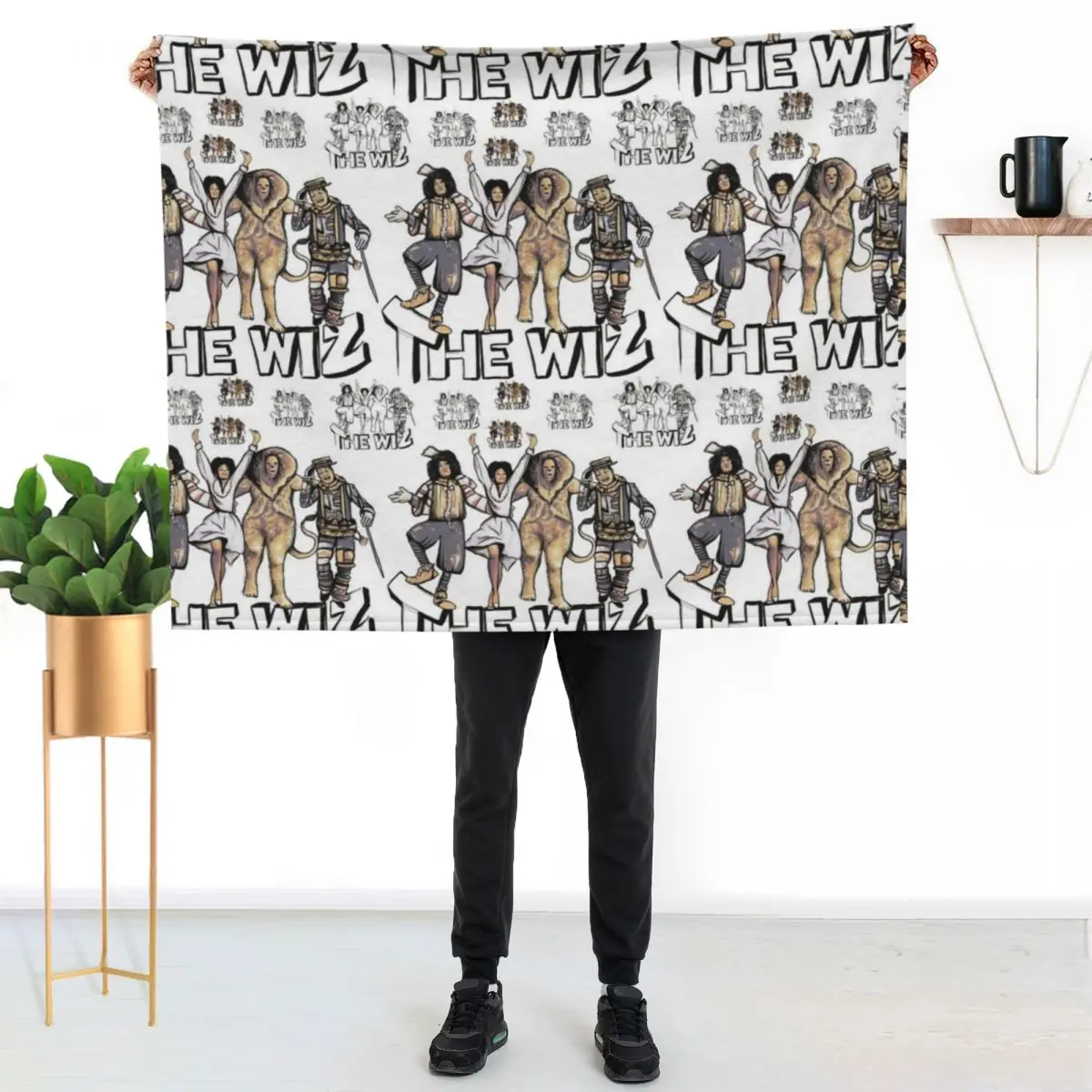 The Wiz Y'all Throw Blanket Summer Cool Breathable Blanket for Sleeping