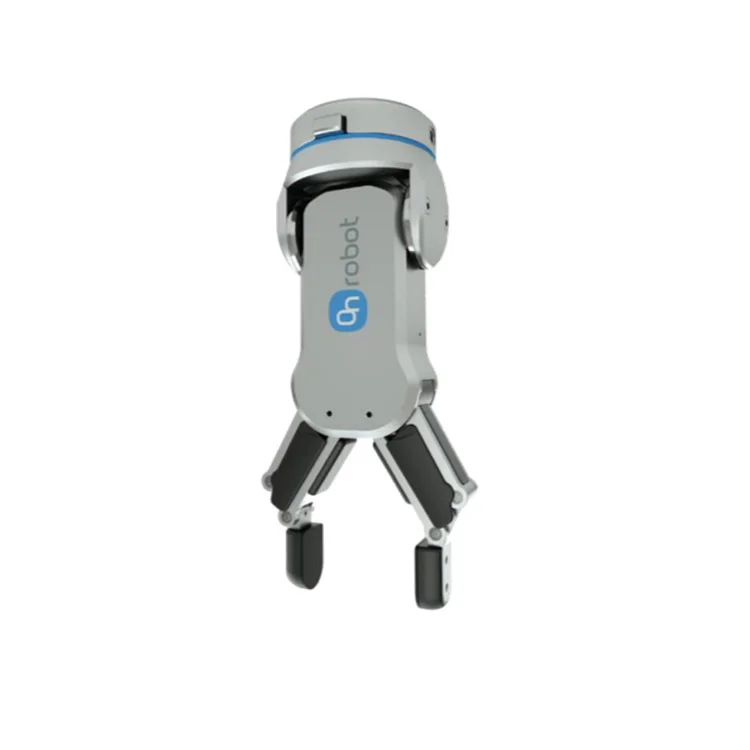 Flexible Two Finger Gripper with Wide Stroke for Various Part Sizes and Shapes, Compatible with UR or AUBO Cobots