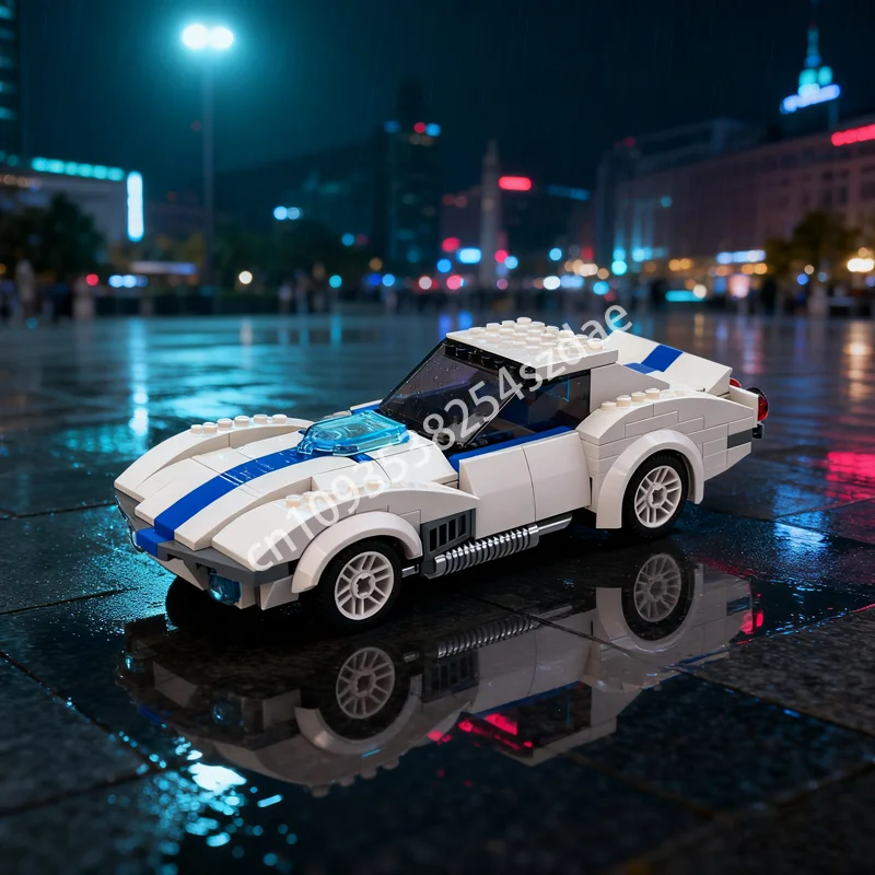 199 قطعة MOC كورفيت سينغراي 7 ترصيع نموذج واسع بناء المدينة هدية الكريسماس كتل لعبة العمارة لتقوم بها بنفسك التعليم عيد ميلاد الاطفال