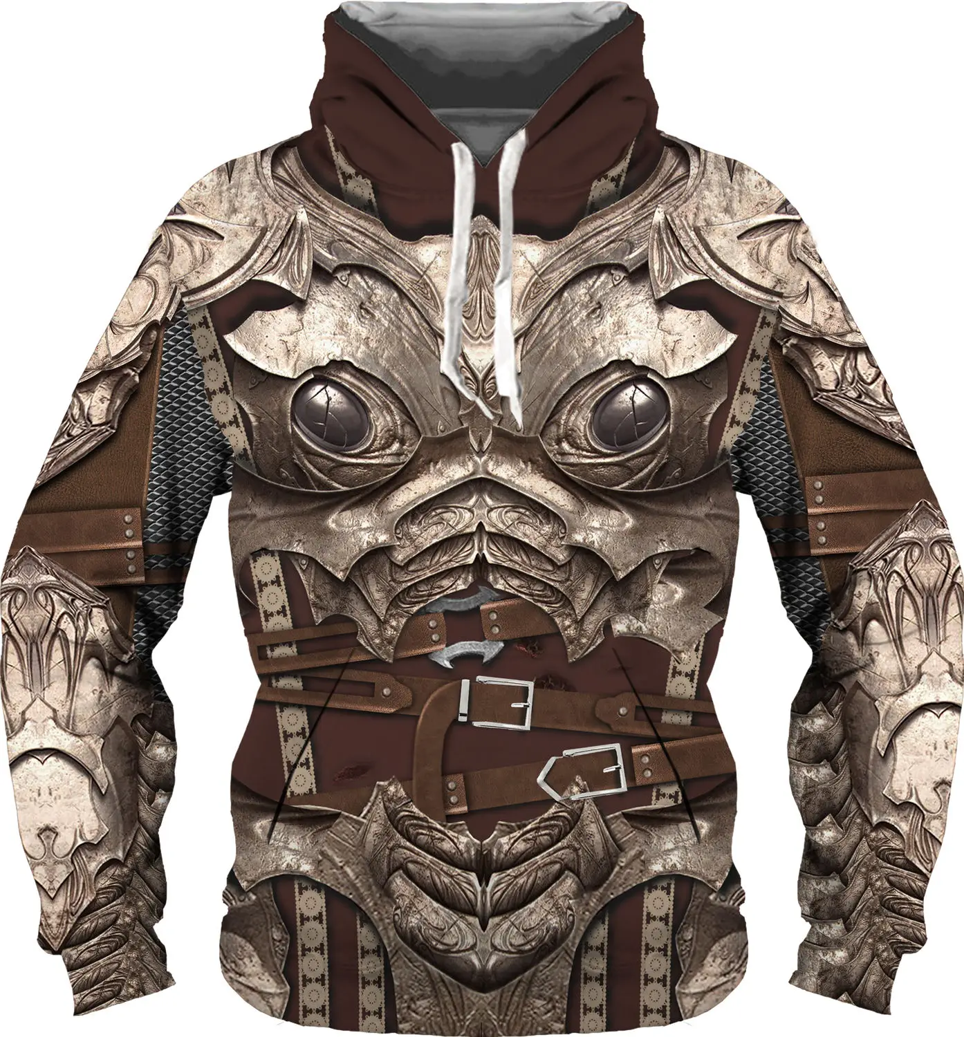 New Medieval Armor 3D Print Hoodie Men's Casual Funny Long Sleeve T-shirt Men Women Fashion Sweatshirt Casual Harajuku Hoody Pul