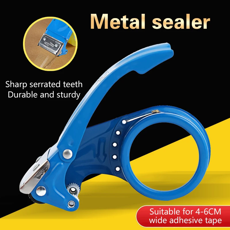 

Office Adhesive Roller Tape Dispenser Cutter Stationary Package Machine Supplies Bag Plastic Packer Sealing New