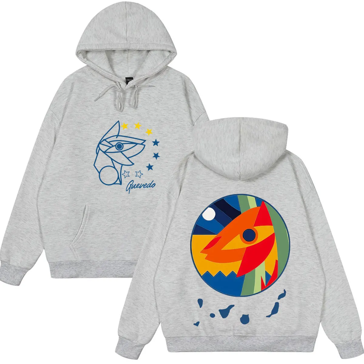 QUEVEDO EL BAIFO Album 2026 Tour Print Hoodie Herren Damen Mode Kleidung Sweatshirt Winter Casual Hip-Hop Pullover Fan Geschenke Top – Detail 3