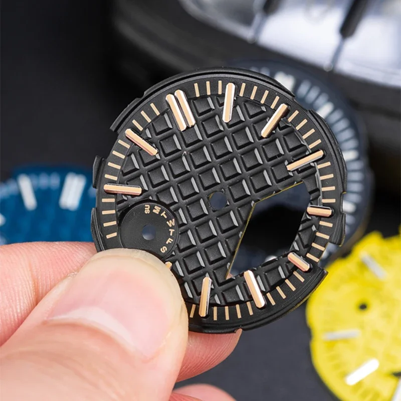 GA2100 CasiOak Mod Kit wskaźnik powierzchniowy dla Casio GA2110 CasiOak modyfikacje wymiana tarczy powierzchnia ręce wewnętrzny pierścień ramki