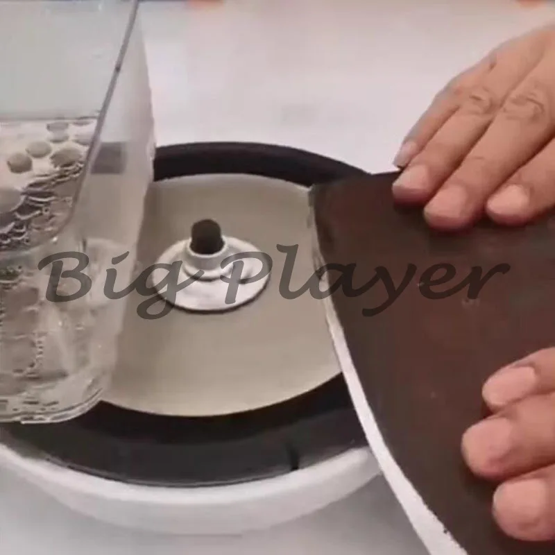 

Portable Water Cooled Electric Lapidary Grinder - 125mm Diamond Flat Sharpening Tool