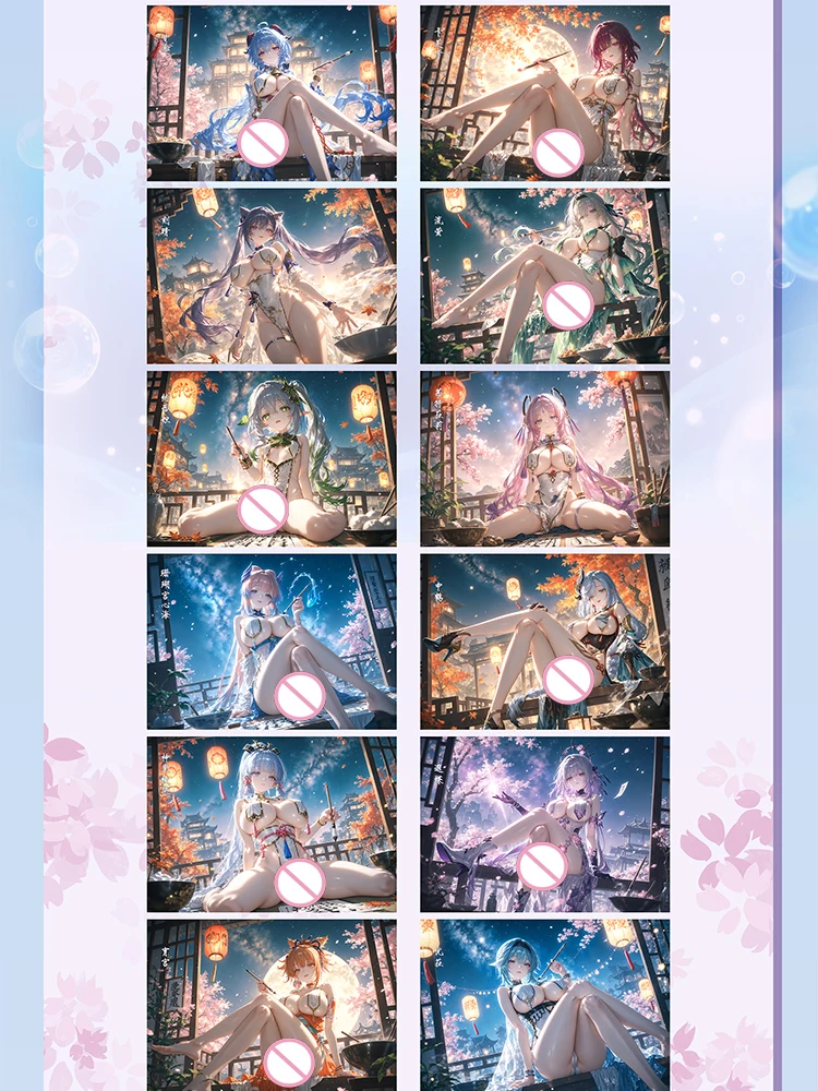 

2025 Newest Whisper To The Dream Wave 3 A5 Size Waifu Boards Goddess Story Collection Swimsuit Bikini Booster Box Habbies Gift