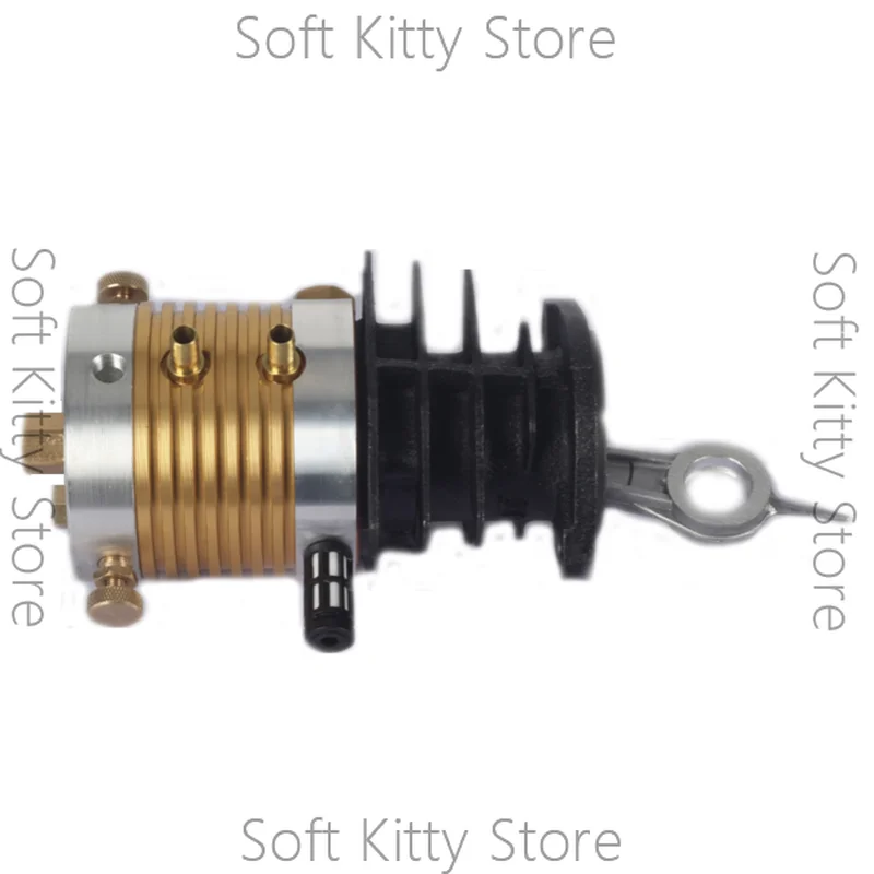 Single Cylinder Air Pump Universal Pump Head 30Mpa High Pressure Air Pump  Head Safe and Explosion-Proof