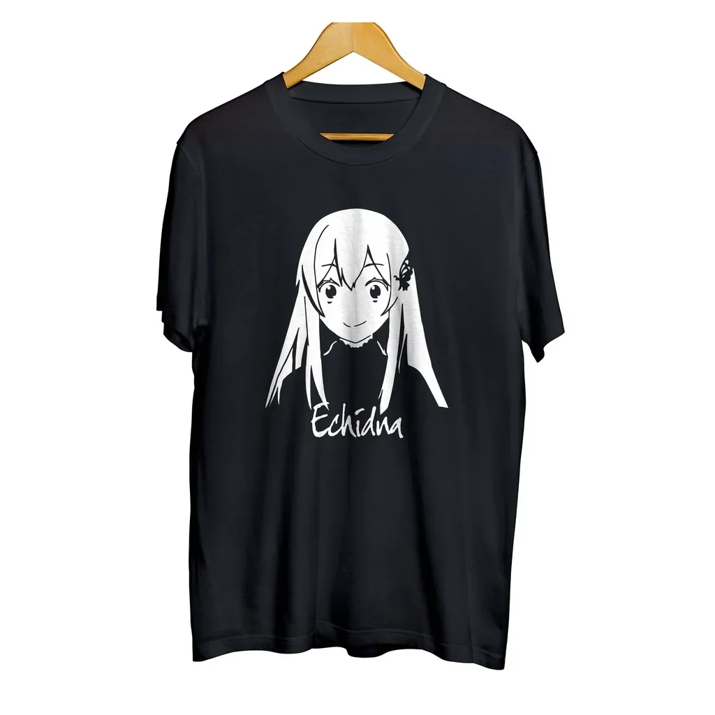 T-shirt Distro Anime Assassiné IDNA-RE:ZERO, 100% Coton Peigné, Années 30