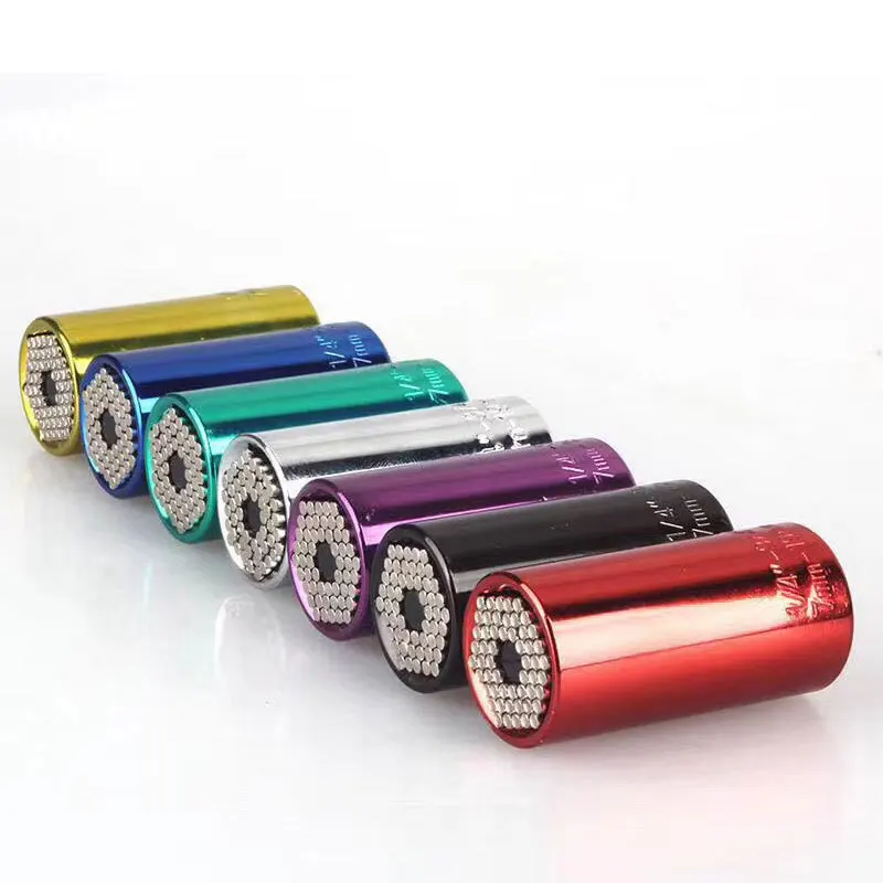 7-19mm Socket Torque Wrench Head Drill Ratchet Sleeve Wrench Magic Grip Magic Cr-v Wrench Tool for Power Drill