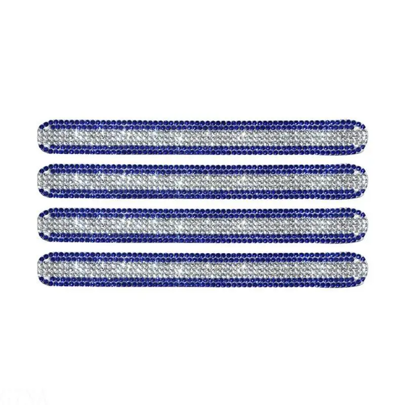 G7NA 8 Pcs Car Door Handle Cup for Protection Cover Scratch Resistant Rhinestones Auto Door Styling Handle Covers