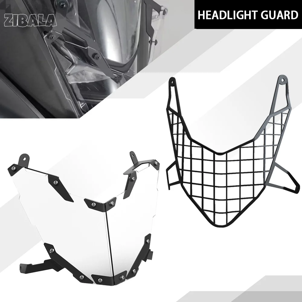 

Transalp XL 750 Headlight Guard For HONDA XL 750 TRANSALP 2023-2025 Headlight Guard Head Light Aluminum Grill Cover Protector