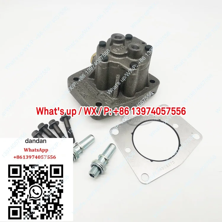 

Suitable for QSL engine 3973228 high-pressure oil pump and low-pressure pump head 4088866 fuel transfer pump