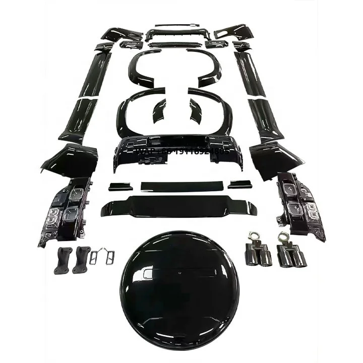 

Black Body Kits for Land Rover Defender 2020 L663 Facelift Side Skirt Front Bumper Taillight Spare Parts Manufacturer