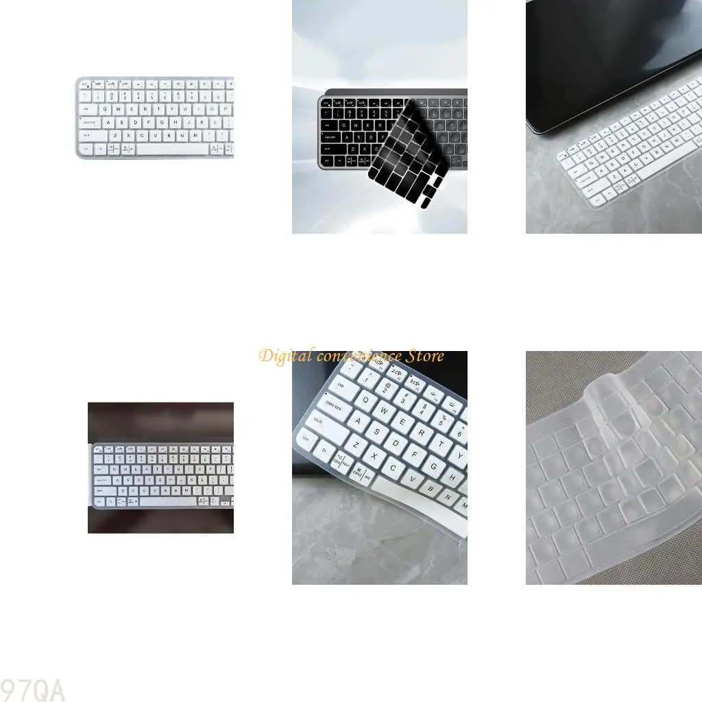 

97QA Clear Keyboards Cover for Keys Mini Mechanical Protectors Skin Case