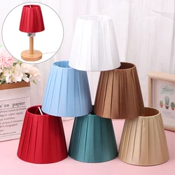 Creative Cloth Pleated Lampshade For Candelabra Bulbs Chandelier Lamp Shade Wall Lamp Cover Bedroom Living Room Decoration