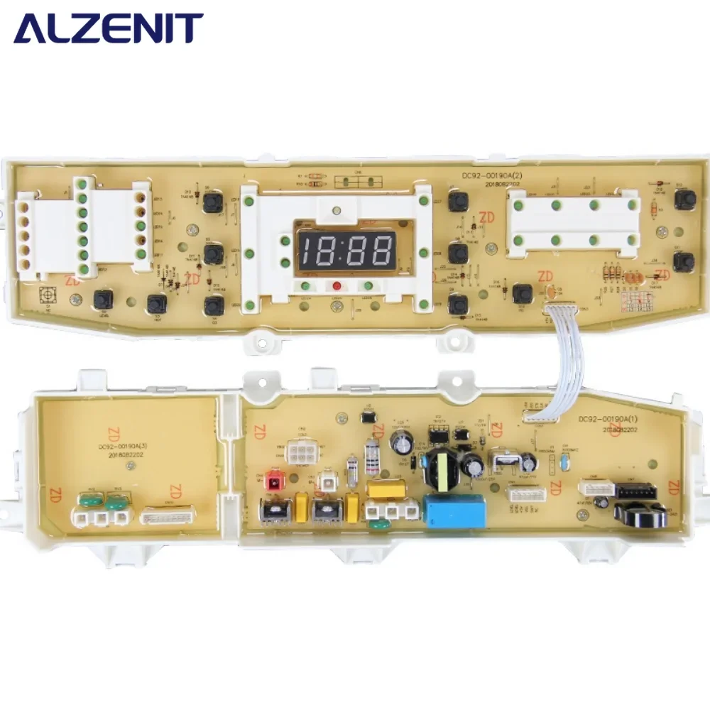 جديد ل XQB128-G88 سامسونج غسالة لوحة تحكم الكمبيوتر DC92-00190A DC92-00285AD407 أجزاء غسالة PCB الدائرة