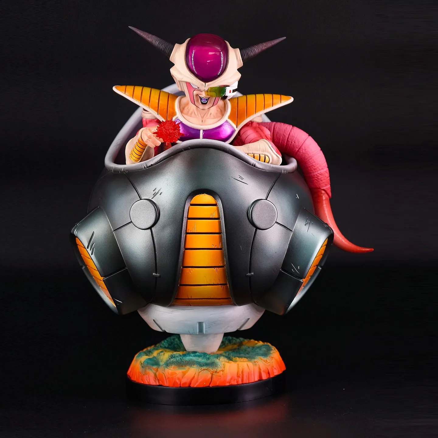 JT Studio JT063 Dragon Ball Frieza in Stroller 27cm Statue, Match Makers Anime Collectible Figure & Desktop Display Model