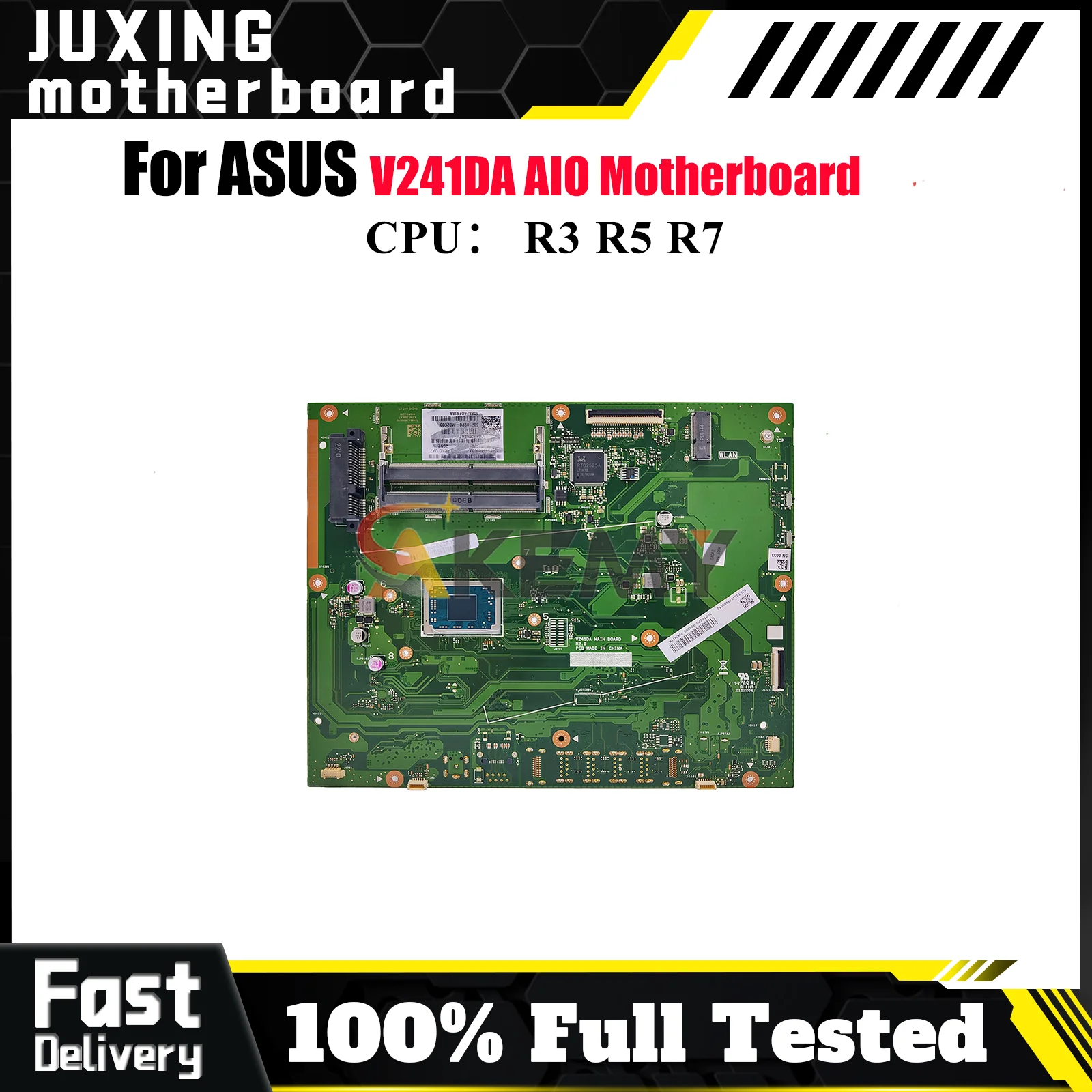 

V241DA Motherboard For ASUS Vivo AiO V241DA V241D Mainboard With R3 R5 R7 CPU 100% tests OK fast shipping High quality
