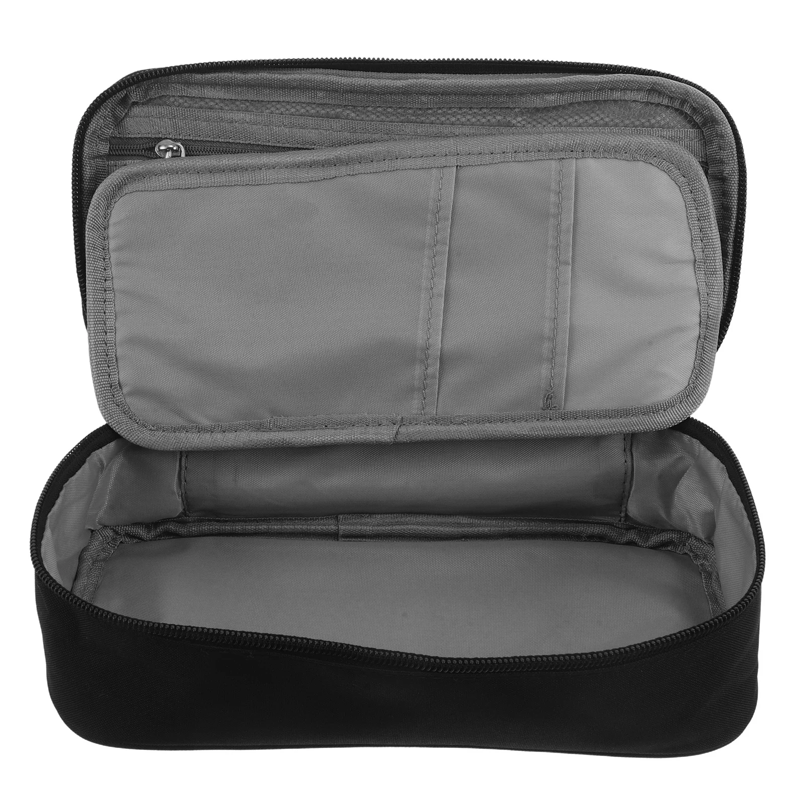 

Stylish Oxford Cloth Pencil Case Waterproof School Office Organizer with Multiple Pockets for Pens and Accessories