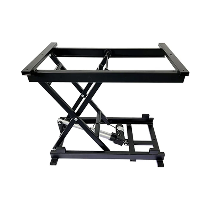 multifuncional eletrica com fio mesa de cafe controle remoto mesa de jantar elevacao hardware folding iron frameless 24v 760x640x430 300kg 01