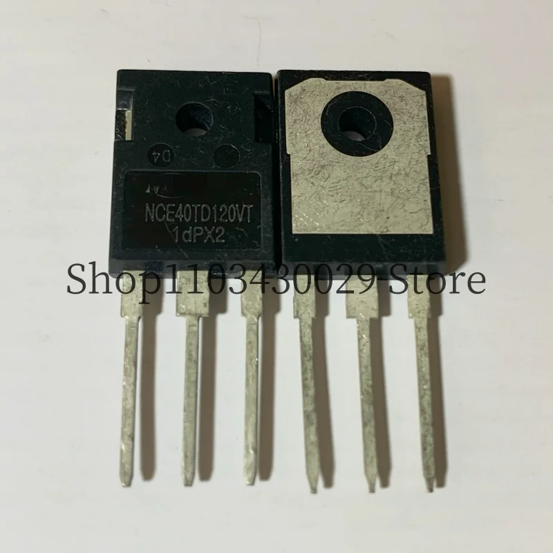 

10 шт., новые оригинальные силовые трубки NCE40TD120VT TO-247 40A 1200 в IGBT